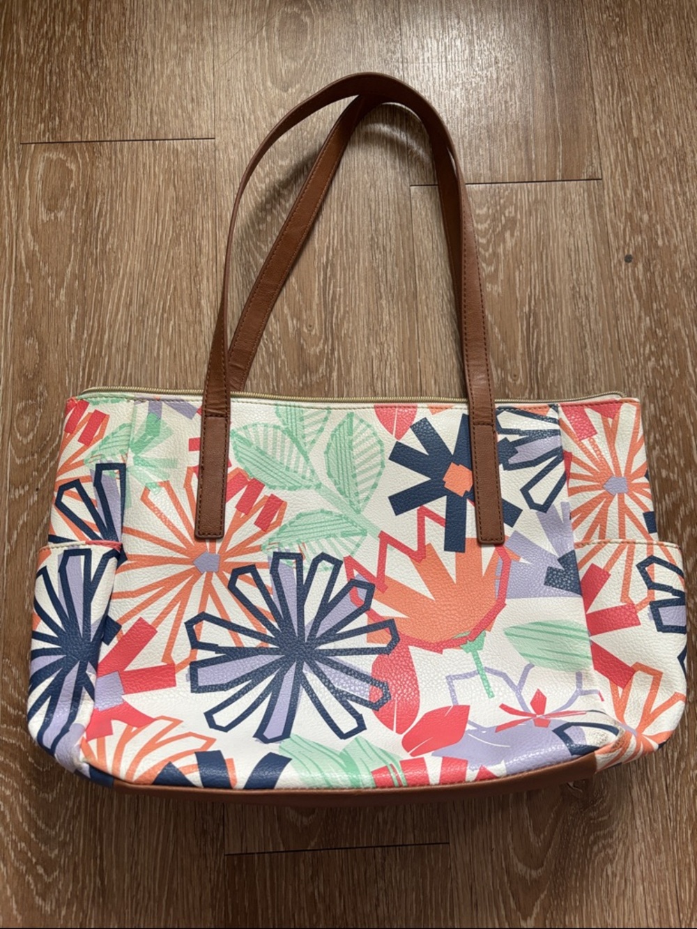 Relic oh happy day multicolor floral purse, shoulder bag